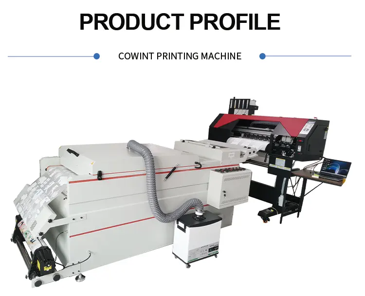 Cowint all in One DTF printer 60cm PET Film Printer DTF Printer Machine per t-shirt