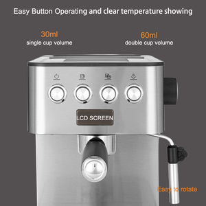 PANCERKA 20 Bar High Performance Portable Semi-<b>Automatic</b> Stainless Steel Espresso Cappuccino <b>Coffee</b> <b>Machine</b> Hot Water System for - Product Image 2