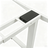 Table de bureau électrique à hauteur réglable à prix avantageux, avec cadre vertical élévateur, ergonomique et à mémoire de forme