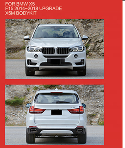 Para <span class=keywords><strong>BMW</strong></span> X5 F15 2014-2018 Kit de carrocería Actualización de parachoques de coche elegantes para exterior mejorado - Product Image 2