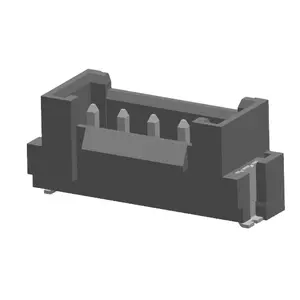 2.5mm 피치 XHB SMT 타입 수직 표면 장착 주석 (Sn) 도금 마찰 잠금 테이프 및 릴 커넥터 핀