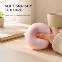 Jouet Squishy en Gros en Forme de Boule Collante, Doux, à Remontée Lente, Anti-Stress et Relaxant pour le Bureau
