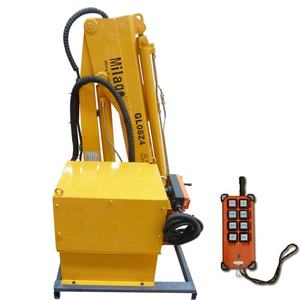 800 ק "ג 1000 ק" ג מים קטן הידראולי מנוף חשמלי שליטה מתקפל סיפון ספינת מנוף מנוף - Product Image 1