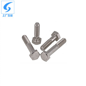 Perno Hexagonal de Acero Inoxidable 304 DIN931 M6 M8 M10 M12, Rosca Parcial, Conexión de Varilla Externa, Grado A - Product Image 4