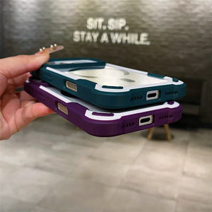 Edge Bumper Clear Magnetic Mobile Phone case for iPhone 17 Air 16 15 14 Pro Max Transparent Sturdy Shockproof Back Cover - Product Image 6