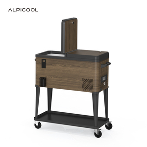 Glacière portable à compresseur avec pieds amovibles, grande capacité, pour voiture, avec plateau inférieur et côtés amovibles - Product Image 2