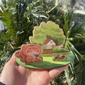 Custom UV Printed <strong>Wooden</strong> Lapel Pins with <strong>Butterfly</strong> Clutch Laser Engraving Name Tag Card Wood Crafts Brooch Badges Plaques Awards - Product Image 5