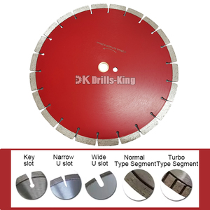 Disco de corte Cortador de diamante Hoja de sierra circular de <span class=keywords><strong>asfalto</strong></span> Hoja de sierra de azulejo de 12 "para granito de corte húmedo - Product Image 4