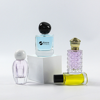 Flacon de parfum en verre rechargeable personnalisé en gros, unique, 30 ml, 50 ml, 100 ml, flacon de parfum en verre vide, flacon de parfum de luxe
