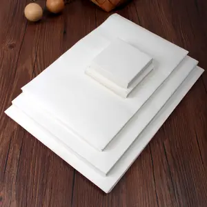 吸水紙キッチンスクエアケーキオーブンベーキングトレイ耐油紙パッドプレート紙表面