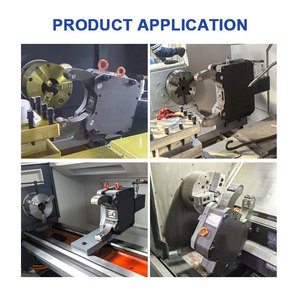 Drake tự định tâm trung tâm thủy lực nghỉ ngơi với các tùy chọn khí nén từ tính xây dựng thép chính xác cao cho máy phay - Product Image 6