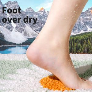 Alfombra de Baño Rectangular con Diseño de Margaritas, Antideslizante y Absorbente para Uso Doméstico - Product Image 4