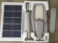 Lampe solaire Omsen tout-en-un avec batterie Lifepo4, étanche IP65, du crépuscule à l'aube, MJ-XJ804, éclairage solaire LED extérieur pour route