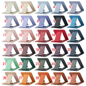 Soporte Universal Plegable de Cuero PU para Teléfono, Agarre Magnético Tipo Origami para iPhone 17 16 15 Pro <span class=keywords><strong>Samsung</strong></span> S26 S25 - Product Image 1