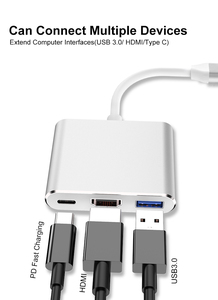 Thunderbolt 3 Adaptateur <span class=keywords><strong>USB</strong></span> Type C Hub <span class=keywords><strong>HDMI</strong></span>-compatible 4K soutien Samsung Dex mode <span class=keywords><strong>USB</strong></span>-C Dock avec PD pour <span class=keywords><strong>MacBook</strong></span> Pro/<span class=keywords><strong>Air</strong></span> 2021 - Product Image 4