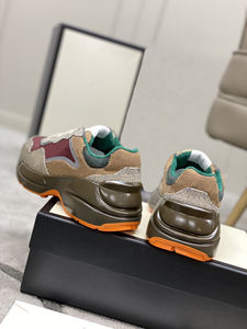 Zapatos de Diseñador para Hombre, Marca Famosa, Zapatillas Clásicas con Plataforma, Modernas, Casuales, de Gamuza Suave, Lujosas, Unisex - Product Image 2