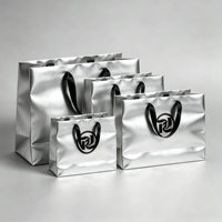 Tas Kertas Belanja Grosir Pakaian Parfum Kemasan Perhiasan Hadiah Logo Kustom Mewah Modern Unik Tas Kertas