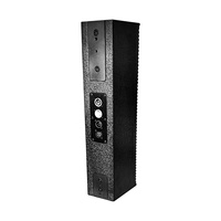 2 enceintes colonne actives L4 Line Array avec aimant néodyme, audio haute résolution, design portable, boîtier en bois, durables et écologiques