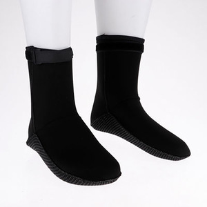 Calcetines de buceo de neopreno de 3mm, zapatos de neopreno antideslizantes para adultos, botas de surf de buceo elásticas de retazos cálidos para nadar, esnórquel W137 - Product Image 3