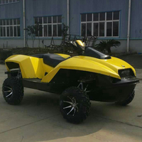 Jet ski amphibie à moteur essence à deux moteurs quatre temps de 1500 cm3 pour adultes, 1 à 2 personnes, vitesse de 70 km/h, fabriqué en Chine