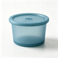 Boîtes alimentaires réutilisables en silicone écologiques, contenants de stockage multi-températures pour garde-manger et réfrigérateur