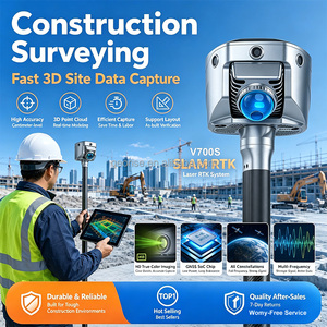 Récepteur GNSS RTK laser Hi-Target V700S avec scanner SLAM et station totale Android pour la cartographie - Product Image 6