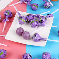 2500g blanc pêche et raisin aigre aromatisé sucette bonbons pic géant en gros en vrac pour supermarché loisirs bonbons collations