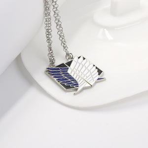 Accesorios, Colgante de Metal, Llavero, Collar para Parejas, Collar de Anime Shingeki No Kyojin, Ataque a los Titanes - Product Image 4