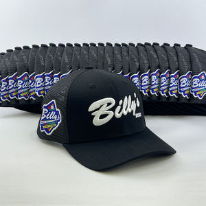 หมวกกีฬาบาสเก็ตบอล ODM OEM แบรนด์ฮิปฮอปแบบกำหนดเอง ระบายอากาศได้ กันน้ำ ผ้าฝ้าย 100% พร้อมโบว์ รูปภาพ หัวเข็มขัดทองแดงสีทอง - Product Image 1