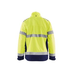 BLAKLADER-Chaqueta de concha forrada ligera de 478019773389M Hi-vis Amarillo/Azul marino-EAN 7330509655429 ROPA DE TRABAJO DE LA HI-VIS - Product Image 2