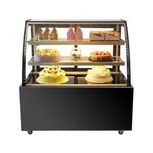 High quality corolla cake showcase put in cake shop or coffee bar special cake showcase chiller China factory price for display