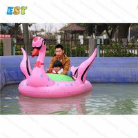Bateau à paddle en plastique, jouets pour enfants, modèle flamand rose, utiliser en location d'affaires