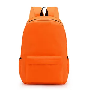 Ready to Ship 20-36 Litre Orange Fancy Water Resistant Portable Children's Backpack Kids Back Pack Bag for Teenagers