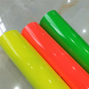 Vinilo Adhesivo Fluorescente de PVC Hecho en China, Rollo de Material de PVC, Adhesivo Fluorescente Autoadhesivo <span class=keywords><strong>para</strong></span> Publicidad - Product Image 1
