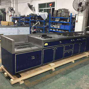 ชุดทำอาหารไฟฟ้าแบบโมโนบล็อกแบบเปิดสำหรับร้านอาหารชุดทำอาหารไฟฟ้าแบบตัดตามสั่งสำหรับโรงแรมร้านอาหารอุปกรณ์ครัวเชิงพาณิชย์ - Product Image 6