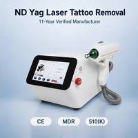 Портативный Q-Switch Nd:YAG лазер для удаления татуировок и пигментации 1064нм/532нм Altolumen CM07D с 8-дюймовым сенсорным экраном, 1500Вт, гарантия 1 год