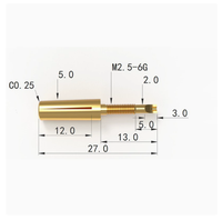 Antena Pogo-pin, Conector de Carga Compacto con Resorte