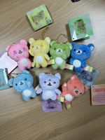 Peluche Ours Japonais de Haute Qualité 10CM, Mignon Porte-clés Animal de Dessin Animé pour Sac à Dos, Cadeau pour Machine à Pinces, Vente en Gros