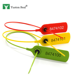 YTPS108 Dichtung streifen behälter Einweg-Logistik etikett aus Kunststoff mit 3mm Durchmesser für Lagerung und Versand - Product Image 1