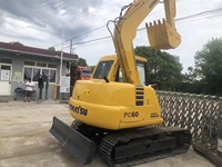 Mini-excavatrices Komatsu PC60-7 PC60-5 PC55 d'occasion, 6 tonnes, modèle 2021, à vendre, équipement de construction fiable et efficace