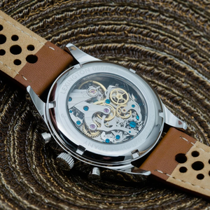 Orologio meccanico con cronografo automatico Seagull St2130 personalizzato orologio meccanico da uomo con gabbiano di alta qualità - Product Image 6