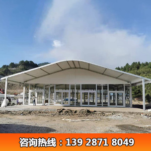 Carpa Modular de Aleación de Aluminio con Paredes de Vidrio, Resistente al Viento, para Bodas y Fiestas al Aire Libre en las Cuatro Estaciones - Product Image 4