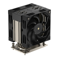 COOLSERVER CS-SP6-4UM98 PRO pour serveur de bureau SP6 4U M98, refroidisseur de processeur, 6 caloducs, faible bruit, dissipateur thermique en cuivre et aluminium, TDP 410W