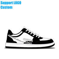 Baskets décontractées pour hommes à coupe basse, personnalisables avec logo, de style Sb, avec boîte