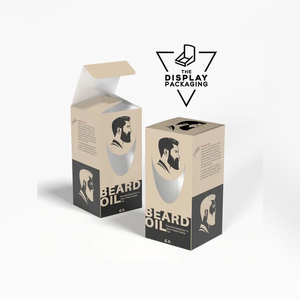 Bao bì cao cấp cho nam giới của chải chuốt sản phẩm tùy chỉnh OEM thiết kế râu hộp dầu bán buôn râu chăm sóc bao bì giải pháp - Product Image 2