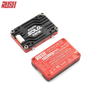 Transmisor de Video RUSHFPV Rush Tank Solo 5.8G VTX con Carcasa CNC, 48 Canales, 1.6W de Alta Potencia y Micrófono Integrado para Drones RC <span class=keywords><strong>FPV</strong></span> - Product Image 2