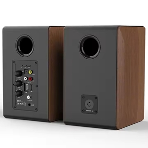 Mới Đến Sr12 Bằng Gỗ Hoạt Động Bt Kệ Sách Loa Âm Bass Mạnh Mẽ Pha Lê Âm Thanh Bevel Góc Nhà Ở Bên Ngoài Trời Máy Tính - Product Image 5