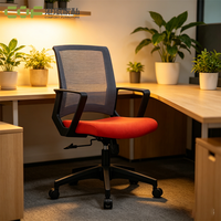 Chaise de bureau pivotante de haute qualité, chaise de bureau standard, chaise de bureau ergonomique en maille personnalisée