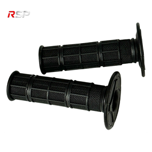 Poignées de guidon de moto <span class=keywords><strong>en</strong></span> caoutchouc souple RSP 22 mm/24 mm, gauche/droite, antidérapantes, avec bride, confortables, pour scooter, moto tout-terrain - Product Image 4