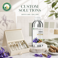 Aroma Cucian Minyak Esensial Orris (Iris Pallida) Desain Aroma Alami untuk Formula Perawatan Kain yang Segar